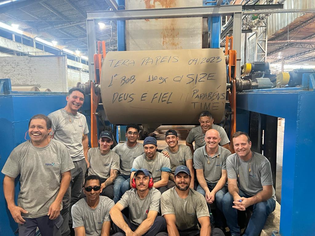Papel com Size Press Tera Papéis